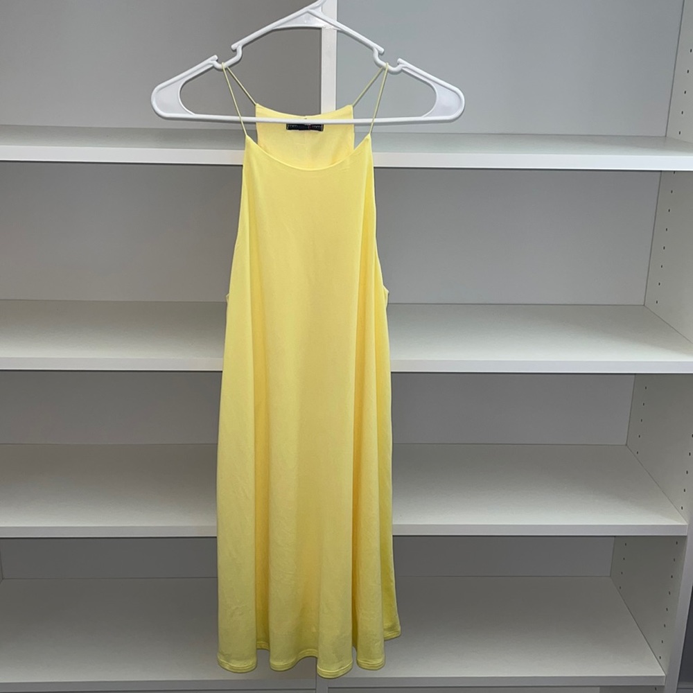New w/ Tags. Yellow Swing Dress. Medium.